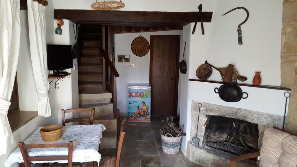 Michalis Anoyia Traditional Stonehouse Kathikas Exteriér fotografie