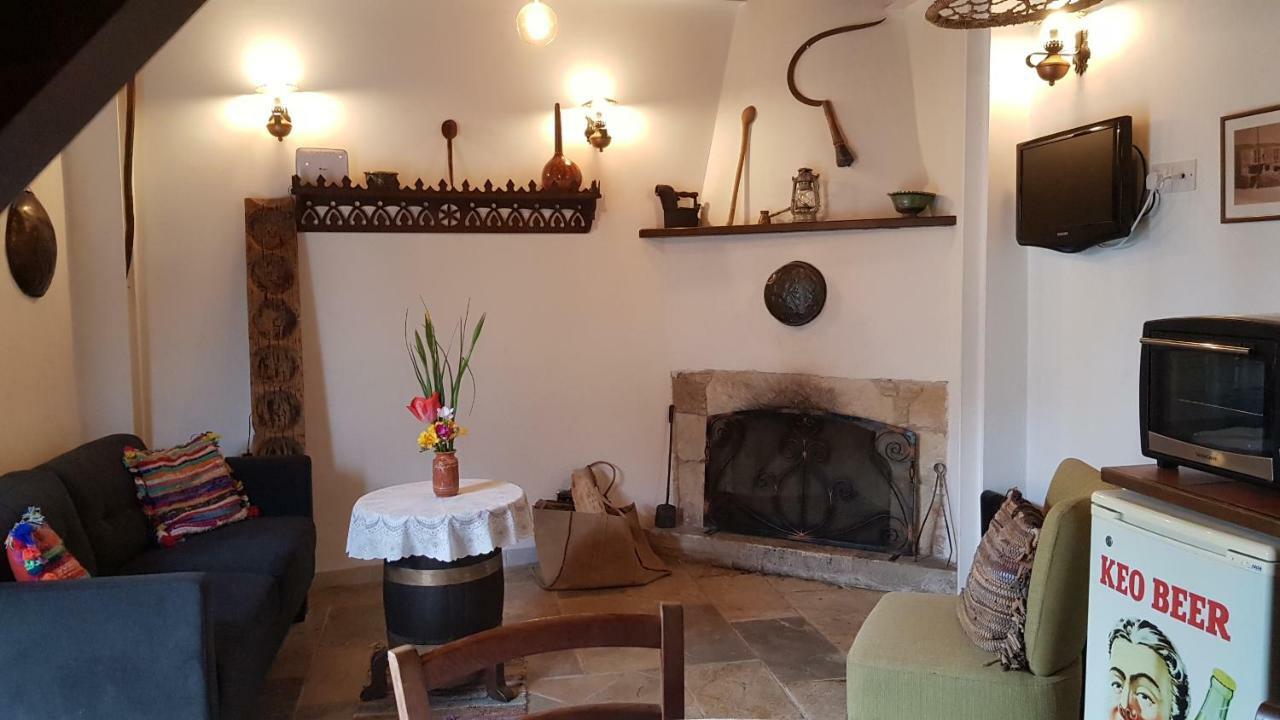 Michalis Anoyia Traditional Stonehouse Kathikas Exteriér fotografie